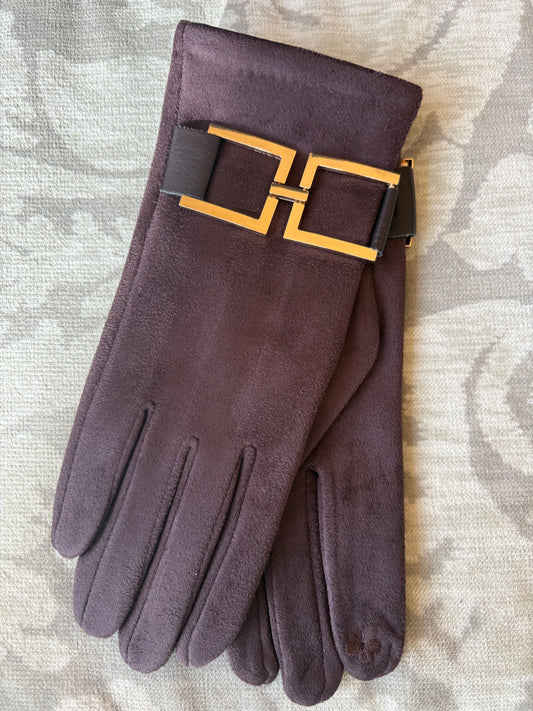Gants Marron